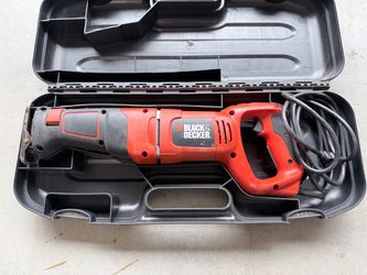 Black & Decker Corded Reciprocating Saw with Case (Located in Skye Canyon)