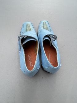 Blue Dragon Dress Shoes