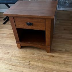 Wood Night Stand