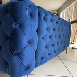 Beautiful Blue Loveseat