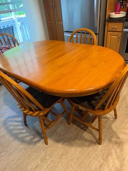 Table And 5 Chairs