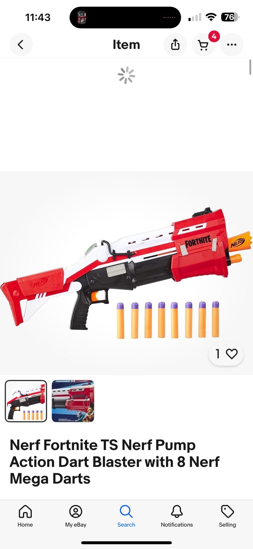Fortnite TS Nerf Blaster