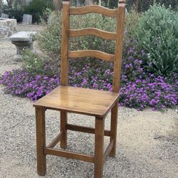 Set Of 8 Wooden Dining Chairs
