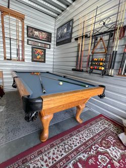 8ft pool table American made