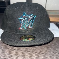 NEW ERA MY1st Fitted Miami Marlins Hat New Never Worn