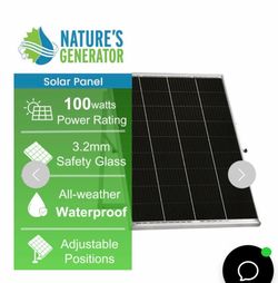 100W Solar Panel