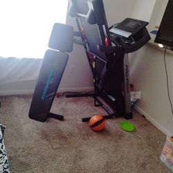 Treadmill and bench $1500