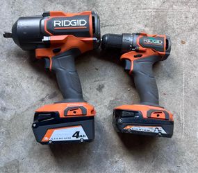 Impact and drill ridgid