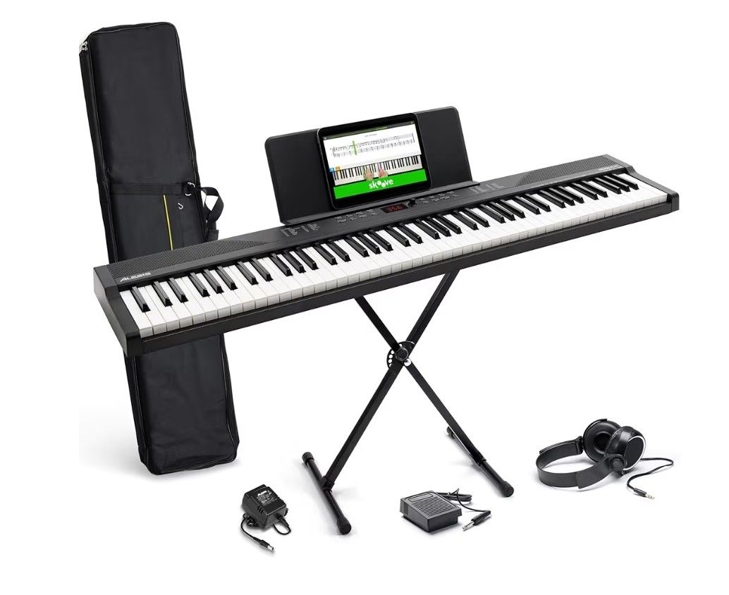 Alesis Recital Pro 88-Key Digital Piano (White)
