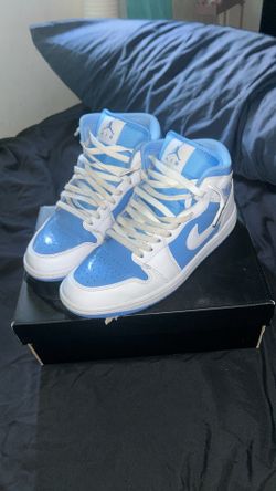 light blue jordan 1s