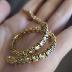 Sterling Silver Tennis Bracelet