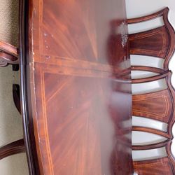 Dining Room Table With 5 Chairs The Sixth One Has A Broken Leg U May Fix It Or Take It W 5 Chairs 