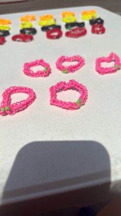 Pink bracelets for girls at age 9