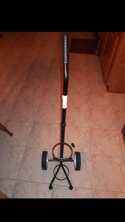 Oxygen Tank Carrier w wheels