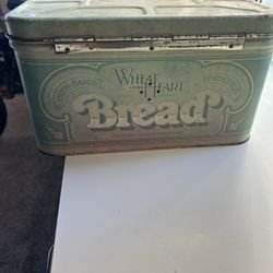 Antique bread box