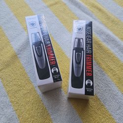 2 Ear and Nose Hair Trimmer Clipper 