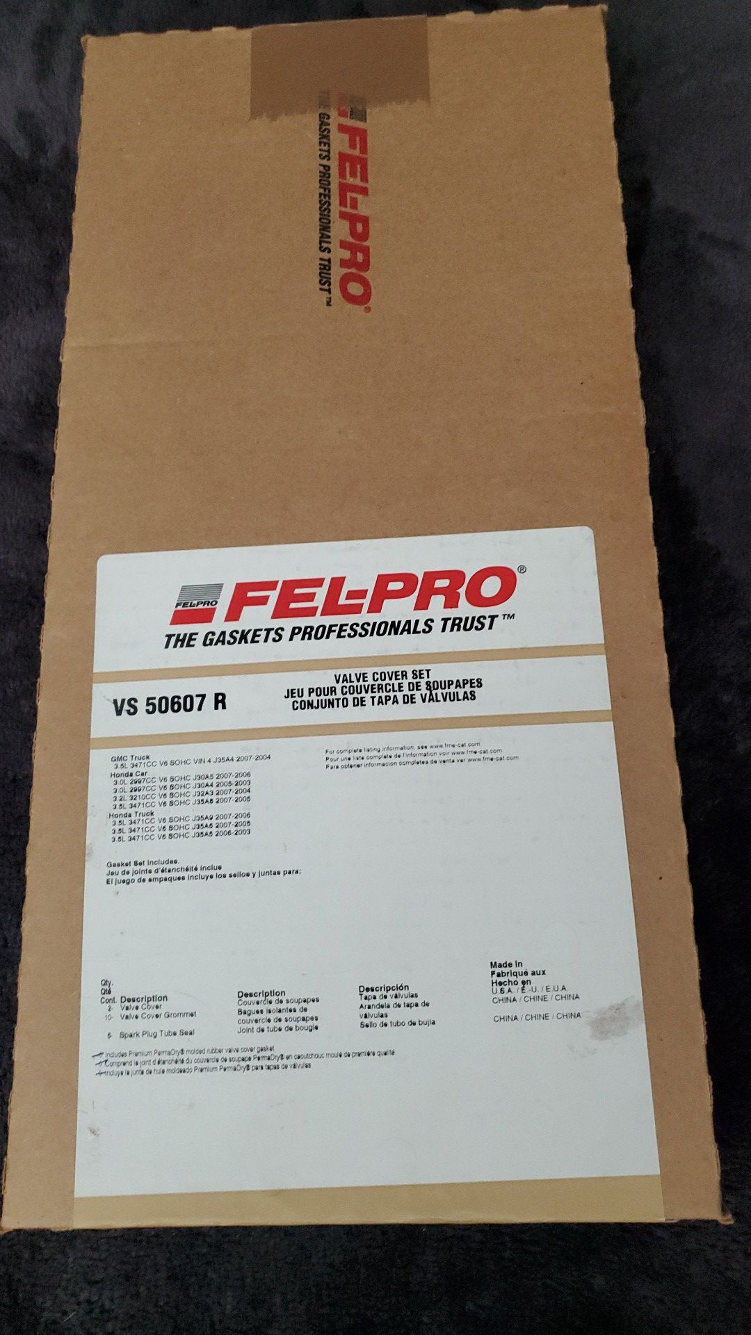 Fel-pro valve cover set