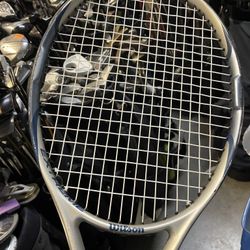 wilson extreme hypercarbon 6.7 tennus racquet  adult size 27 