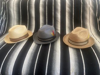 Straw Fedora Hats