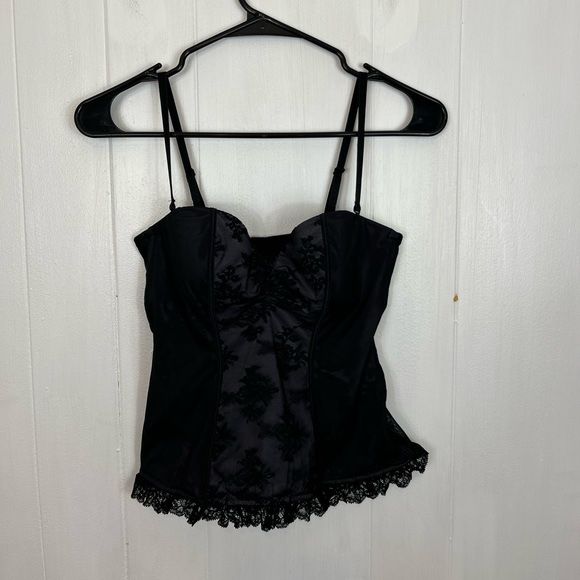 La Senza Lace Corset Top Sz M