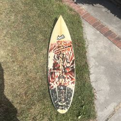 Lost Whiplash Surfboard 5’11