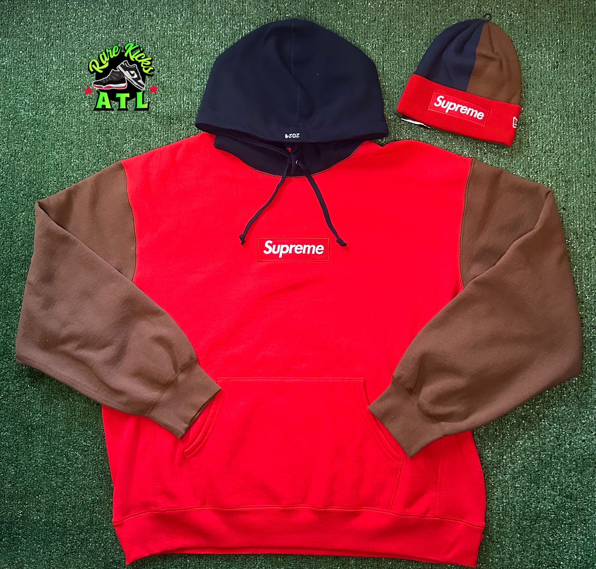 Supreme Box Logo Multi Color Hoodie Sizes Medium, Large & XXL