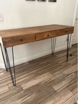 Wood desk