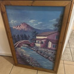 Wood Frame Art 🖼️ / Curado Pintado De Madera 