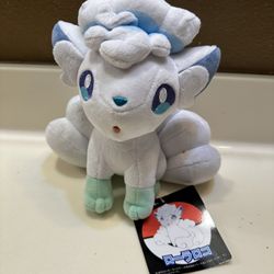 New Alolan Vulpix Pokemon Plush