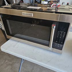 Kitchen Aid Over The Range Microwave 