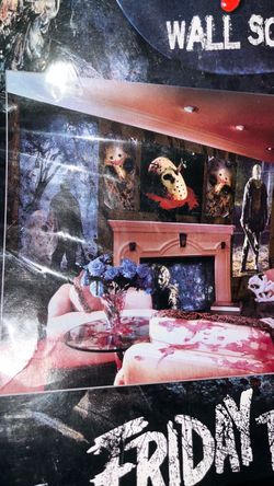New Vintage Friday the 13th Jason Wall Poster Set! Collection DVD Neca Sideshow