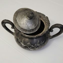 1898  Silver Sugar Dish