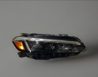 2022 2023 2024 2025 HONDA CIVIC FULL LED LEFT HEADLIGHT USED OEM BLACK SEDAN