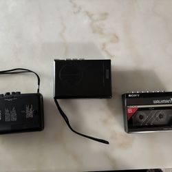Portables Stereo Cassette And Corder 