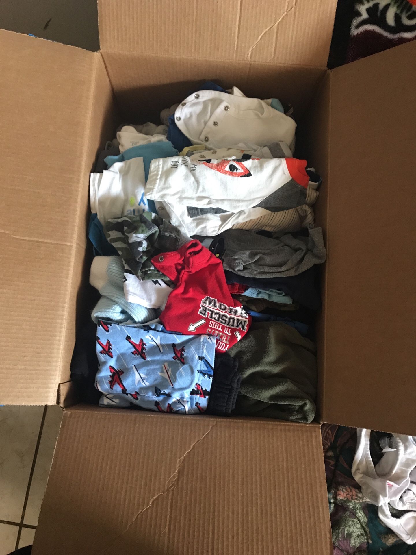 Used baby boy clothes