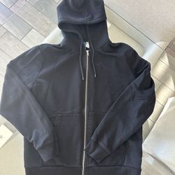 DIVIDED H&M Men’s Large Black Zippered Hoodie
