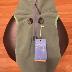 Gooby Half Zip Up Fleece Vest