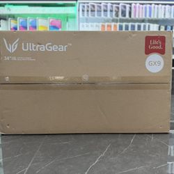 LG Ultra Gear OLED GX9 34” OLED ((Take It Home In Payments/ llévatelo a casa en pagos) 