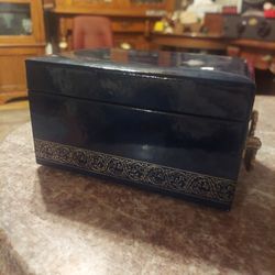 Vintage Sweden Philippe Skandetui Ornate Jewelry Box