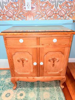 Vintage Pine Cabinet