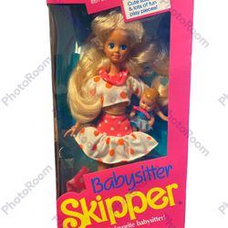 Barbie 1990 Babysitter Skipper