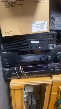Kenwood AV Receiver and CD Player