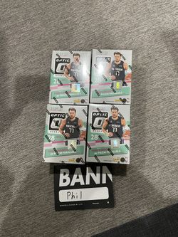 2020-21 Panini Donruss Optic Blaster Box (4 Boxes) Brand New Sealed