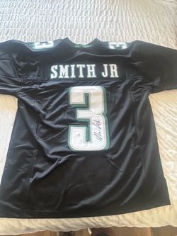Philadelphia Eagles Nolan Smith Jr Signed #3 Football Jersey JSA Witnessed