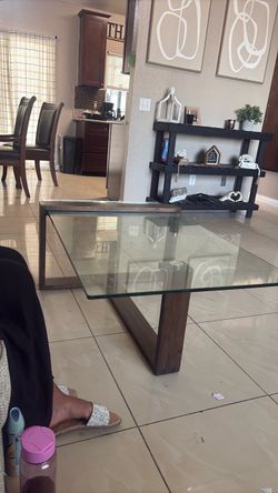 Glass table