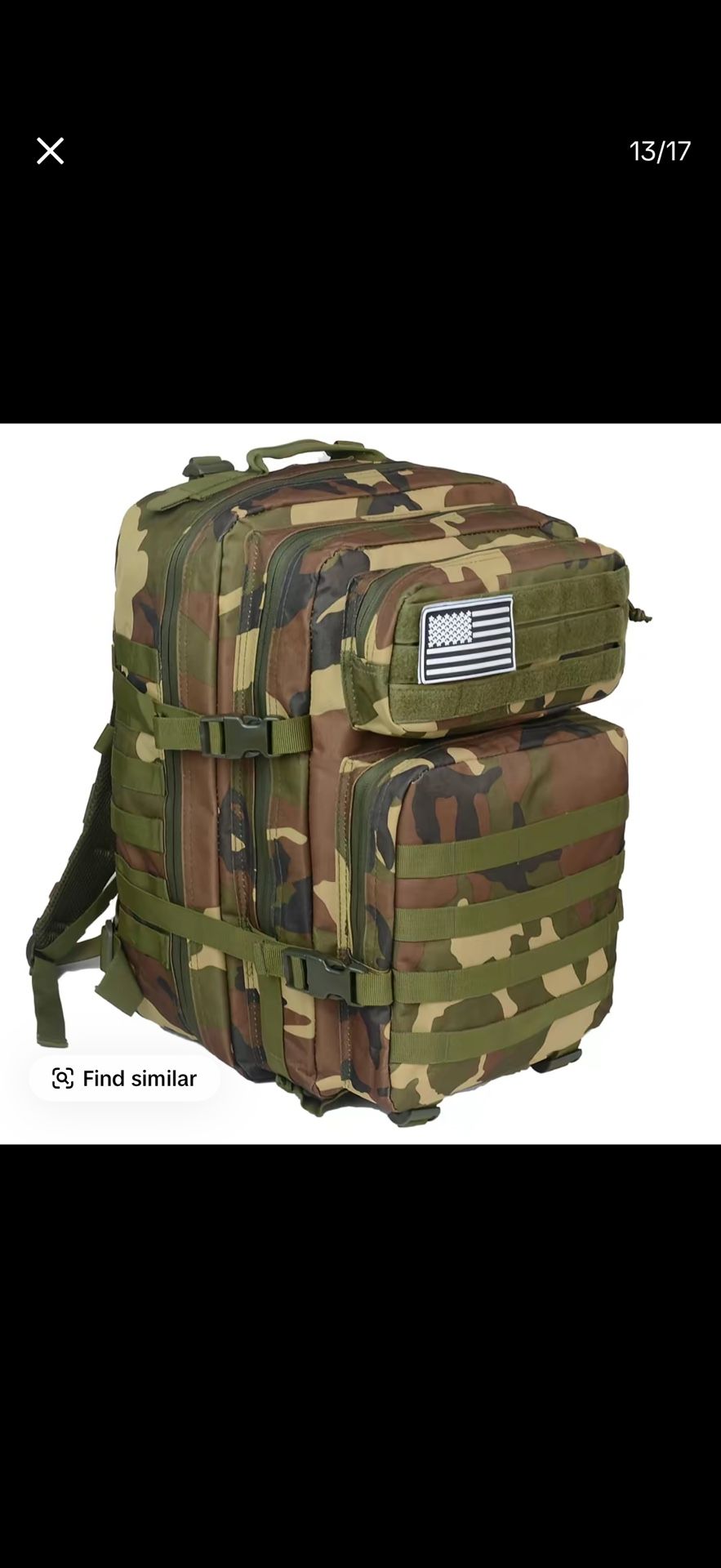50L Tactical Backpack