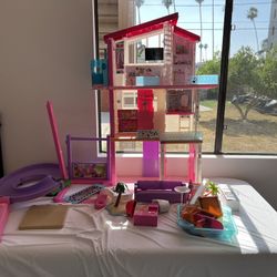 Barbie Doll Dream House Set