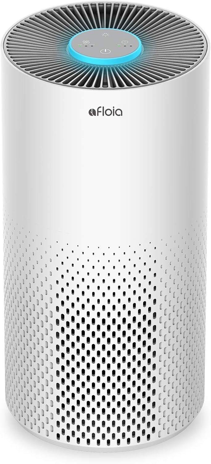 Afloia Air Purifiers for Home Bedroom Large Room Up to 1076 Ft², 3-Stage Filter Cleaner Odor Eliminator, Remove Pets Dust Dander Hair Allergy Mold Pol