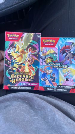 Ascended heros & Journey together booster bundles
