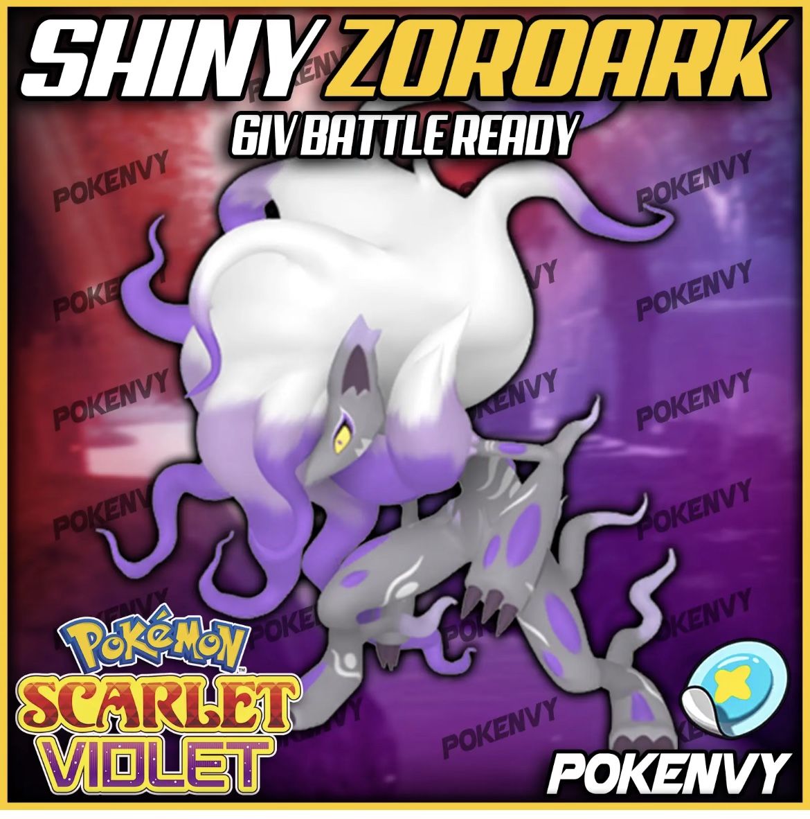 Mimikyu  Shiny Mimikyu 6 IV Jolly - Game Items - Gameflip